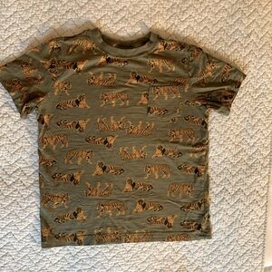 Hanna Andersson tiger t-shirt size 8
